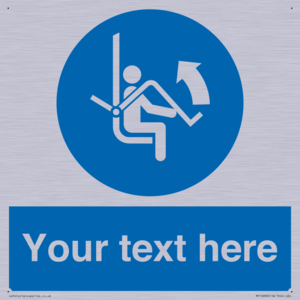 Custom Mandatory: Open safety bar of chairlift